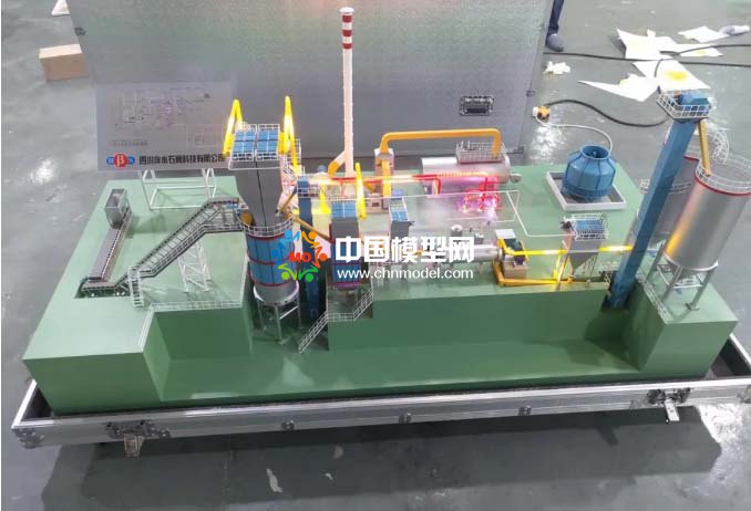 石膏板生產線模型
