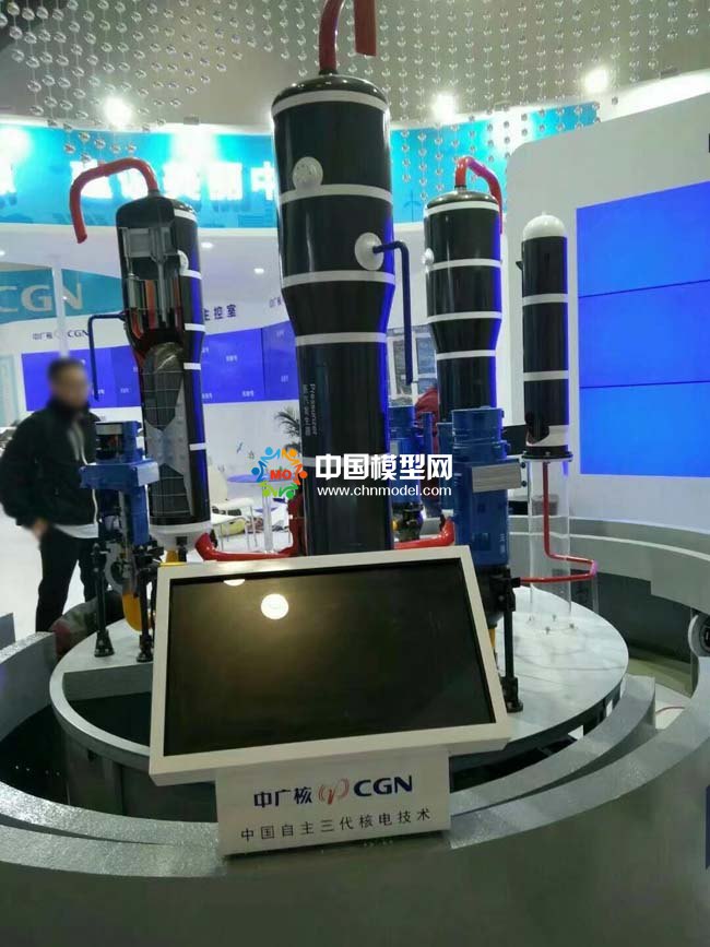 中國(guó)自主三代核電技術(shù)模型，突破核電裝備的自主化