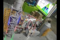 工業傳輸系統沙盤模型，工業上料系統沙盤模型