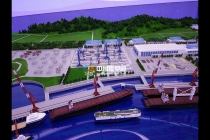 海運重工沙盤模型，海工裝備修造模型